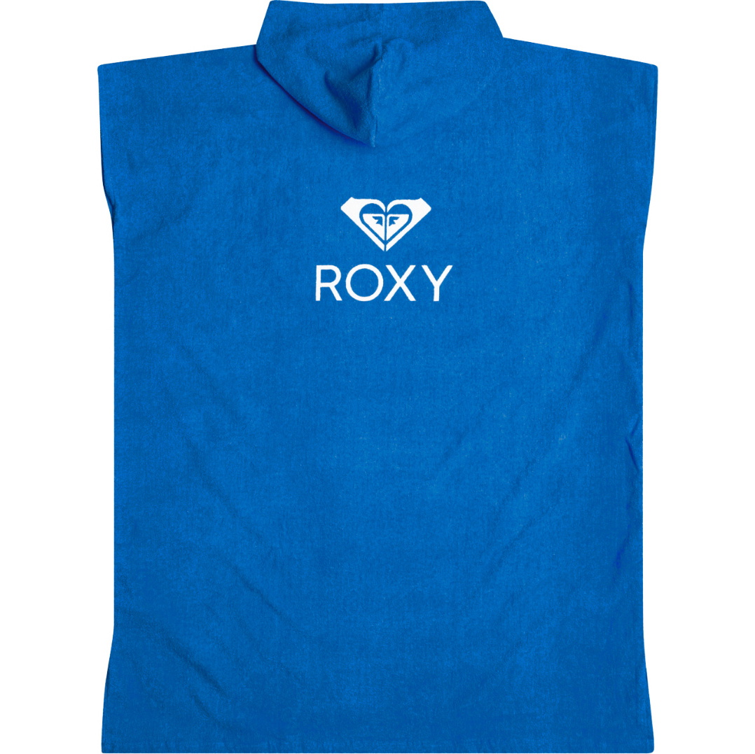 2026 Roxy Womens Sunny Joy Poncho Towel ERJAA04260 - Dutch Blue